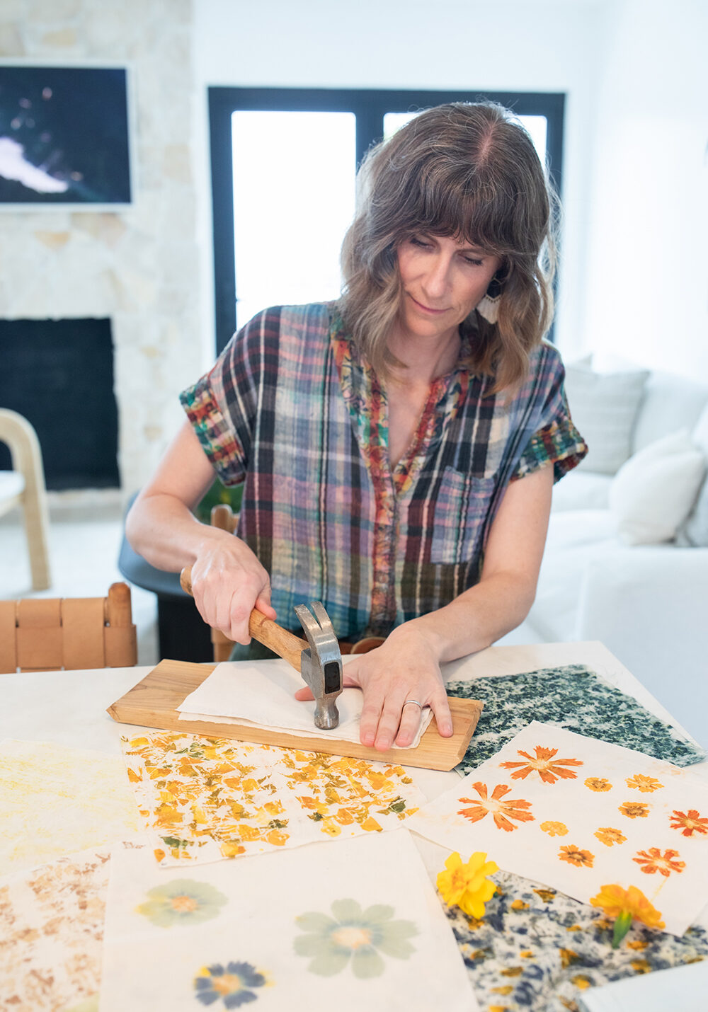 Botanical Textiles: Eco-Printing & Boro Stitching | Amanda Whited | Crafter