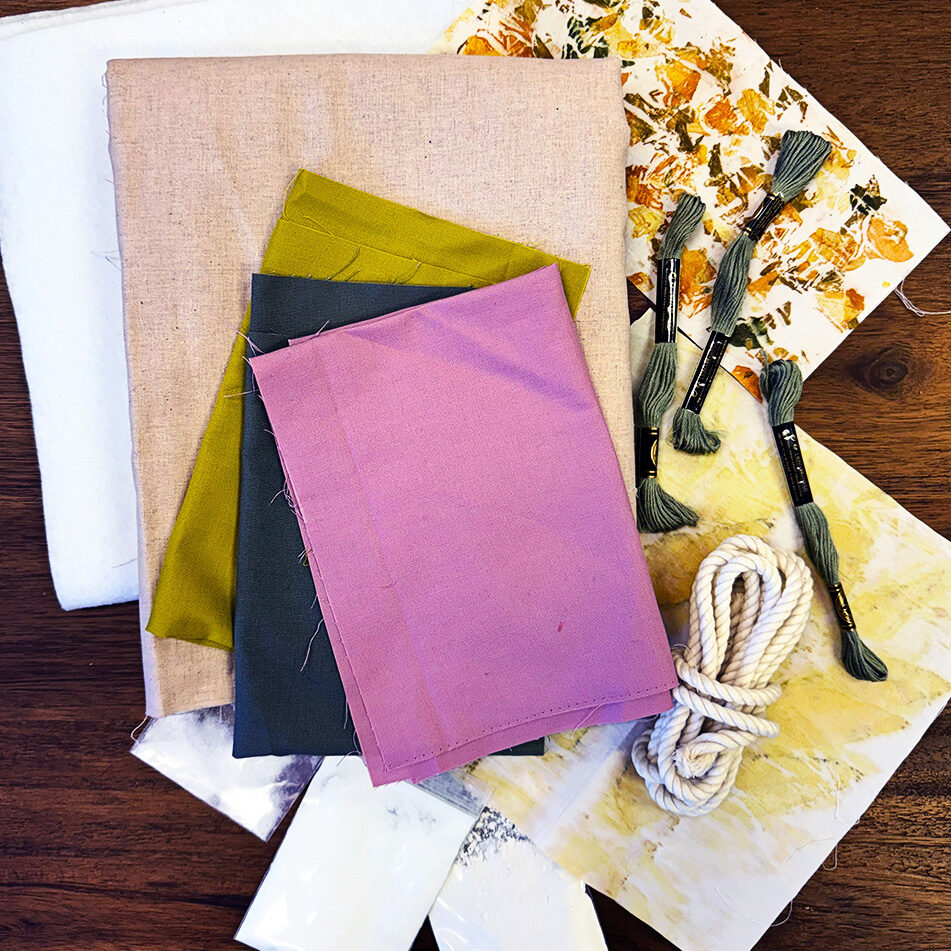 Botanical Textiles: Eco-Printing & Boro Stitching | Amanda Whited | Crafter