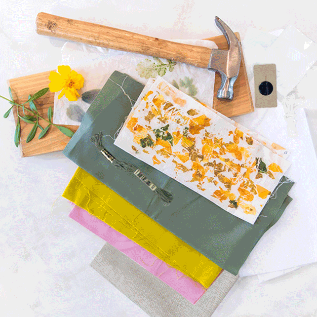 Botanical Textiles: Eco-Printing & Boro Stitching | Amanda Whited | Crafter