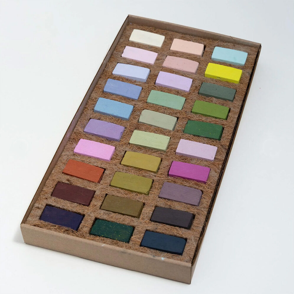 Earthberry Handmade Pastel Pigment Set | Pastel Florals Workshop | Valerie McKeehan | Crafter