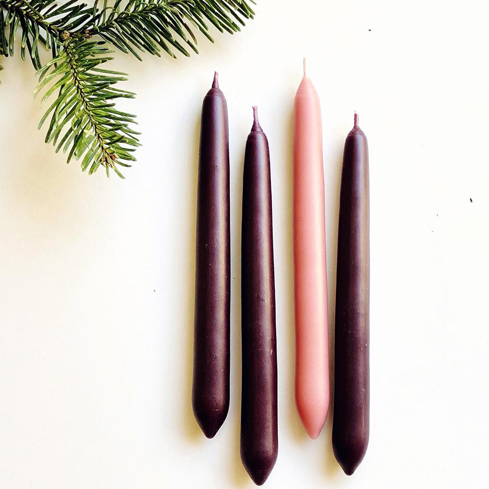 Hand-Dipped Beeswax Taper Candles Workshop by @amanda_joyofboys | Crafter
