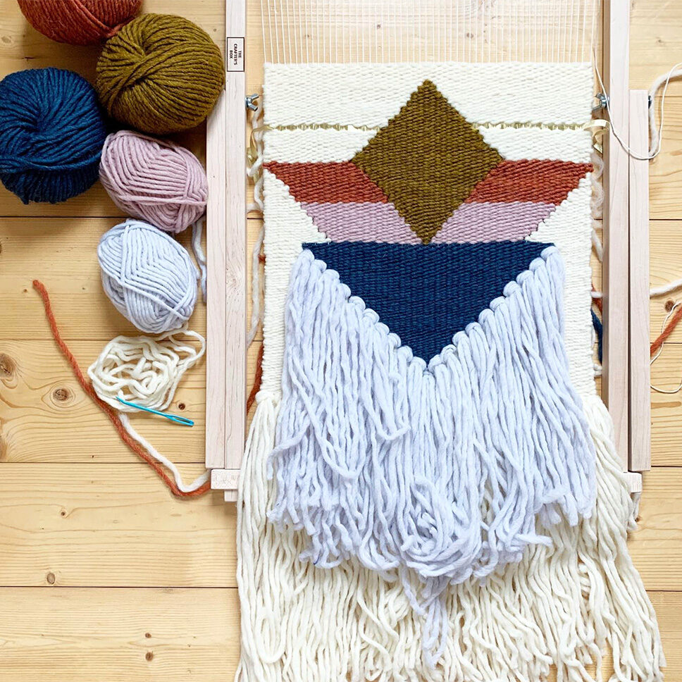 Woven Geometric Shapes Workshop by @andreacollects | Crafter