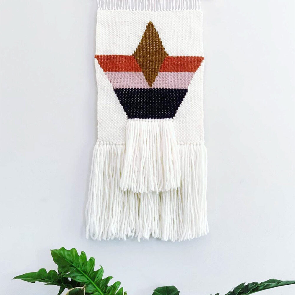 Woven Geometric Shapes Workshop by @featheredsparrow | Crafter