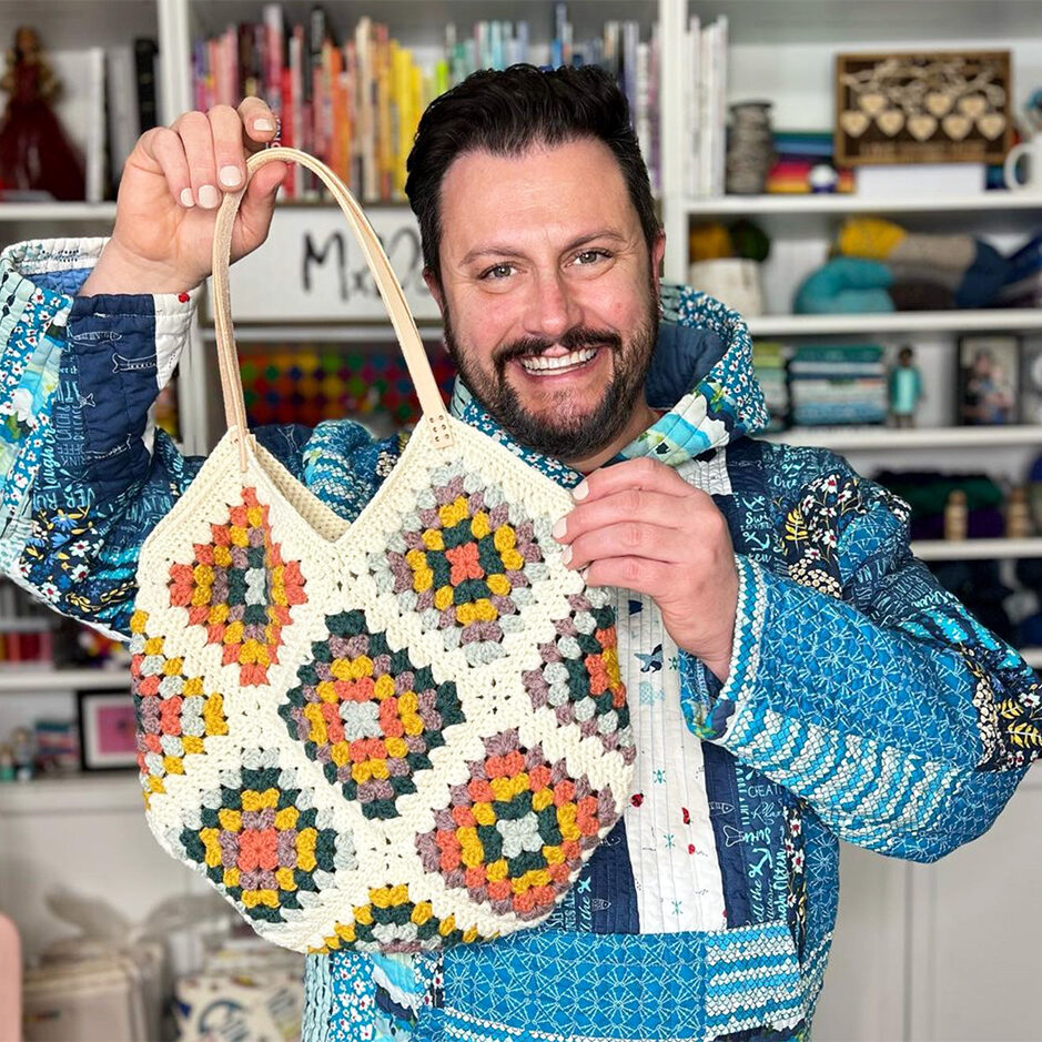 Crochet Granny Squares Bag Workshop by @mx.domestic | Crafter