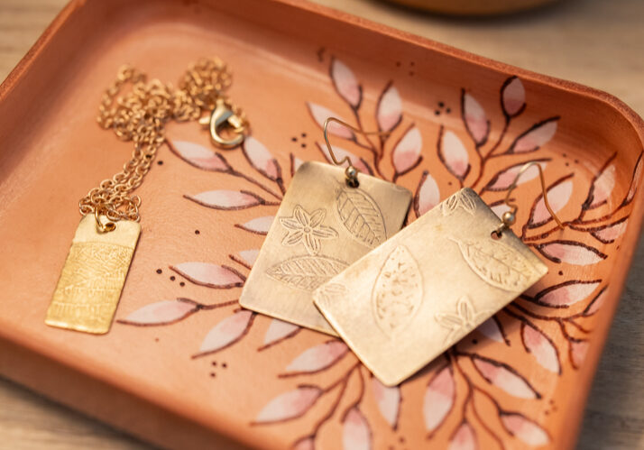 Brass Metal Etching Workshop | Emily Burton | Crafter