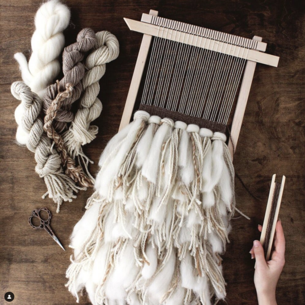 Made by @darlingbebrave | Rya Weaving Workshop | Crafter Made by @darlingbebrave | Rya Weaving Workshop | Crafter