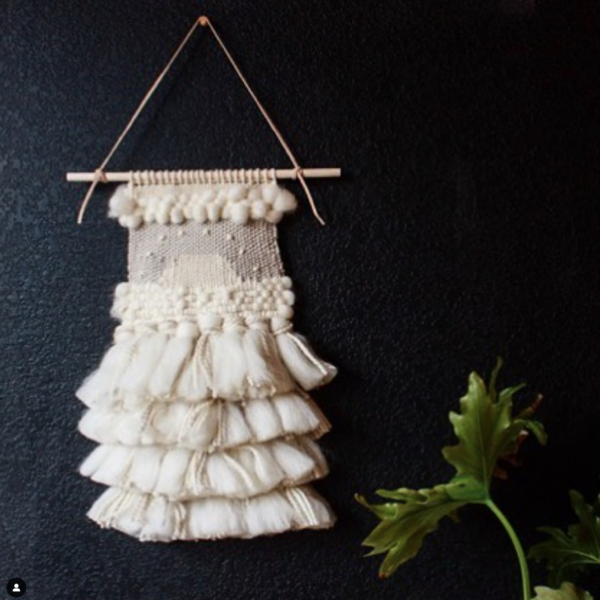 Made by @livefreemiranda | Rya Weaving Workshop | Crafter Made by @livefreemiranda | Rya Weaving Workshop | Crafter